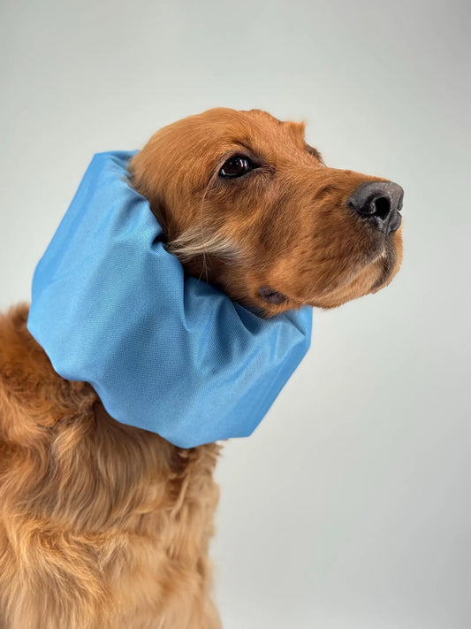 Snood imperméable bleu