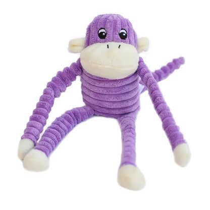 Peluche singe violet