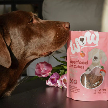 Cubes de friandises gibier et pomme