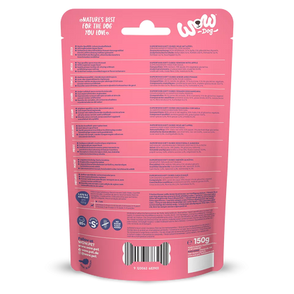 Cubes de friandises gibier et pomme