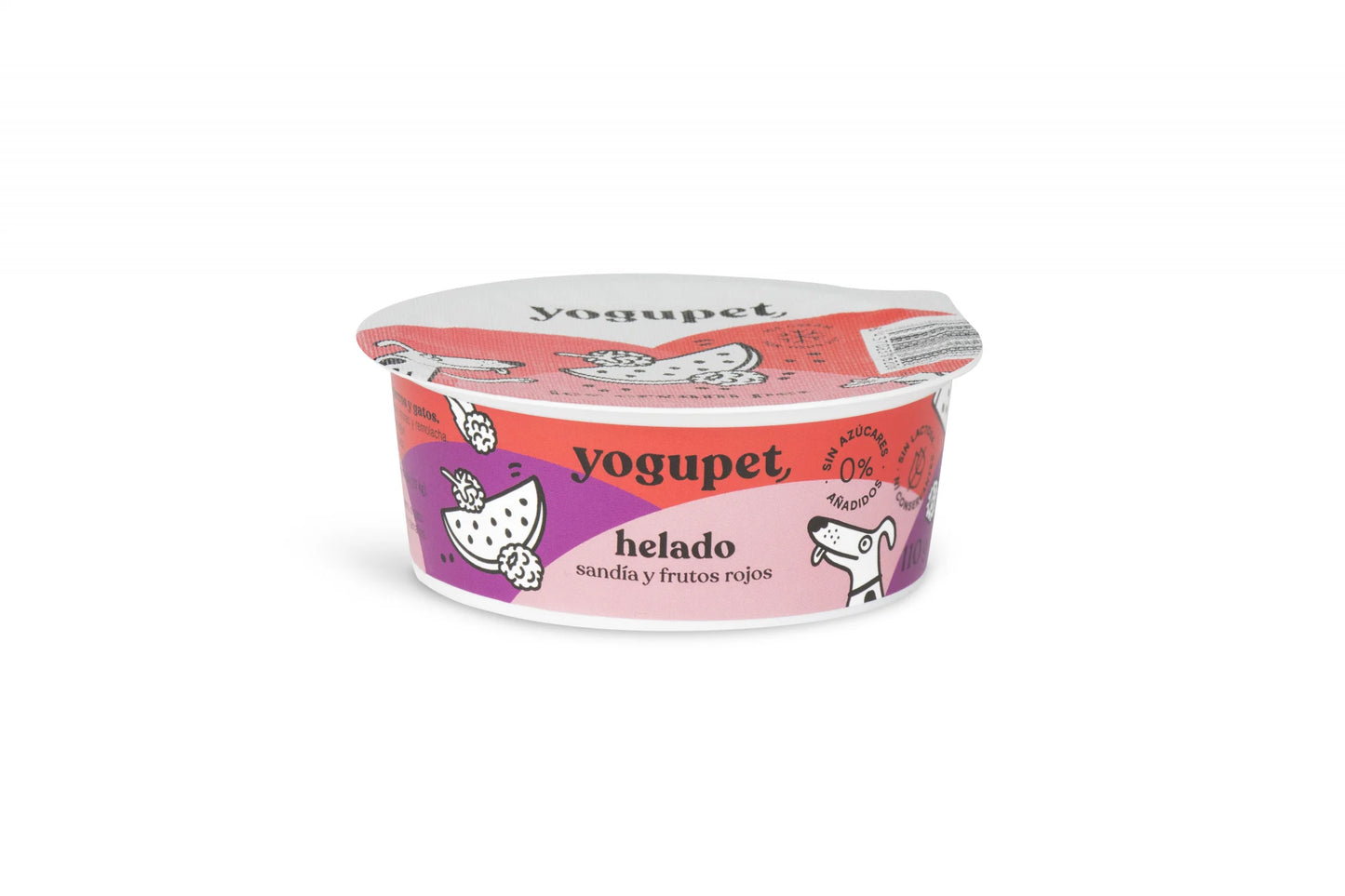 Glace au yaourt - Pastèque, framboise, mûre