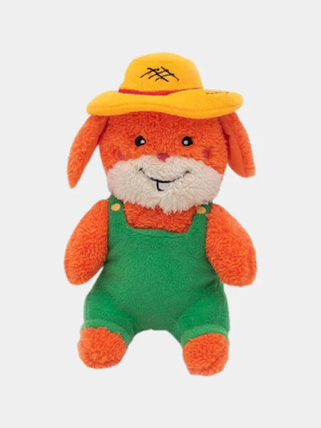 Peluche lapin jardinier