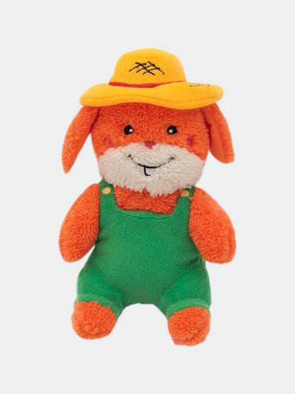 Peluche lapin jardinier
