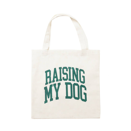 Tote bag Raising My Dog