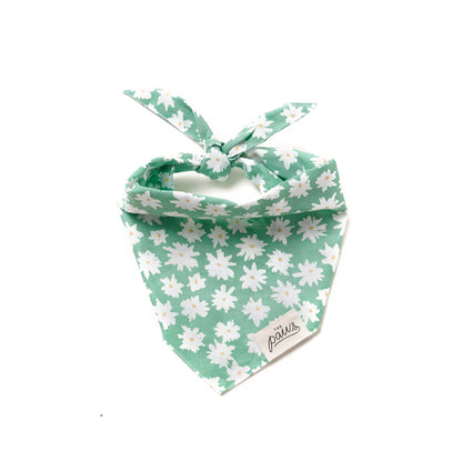 Bandana à marguerite blanches